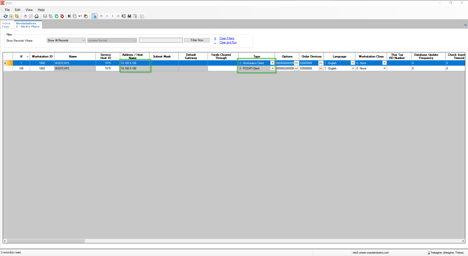 Simphony Micros Integration Help Page – Tapendium
